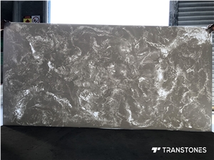White Polished Translucent Faux Stone Alabaster
