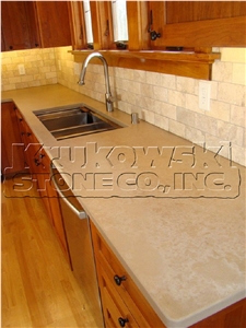 Cambrian Cream Sandstone Brushed Countertop