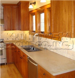 Cambrian Cream Sandstone Brushed Countertop