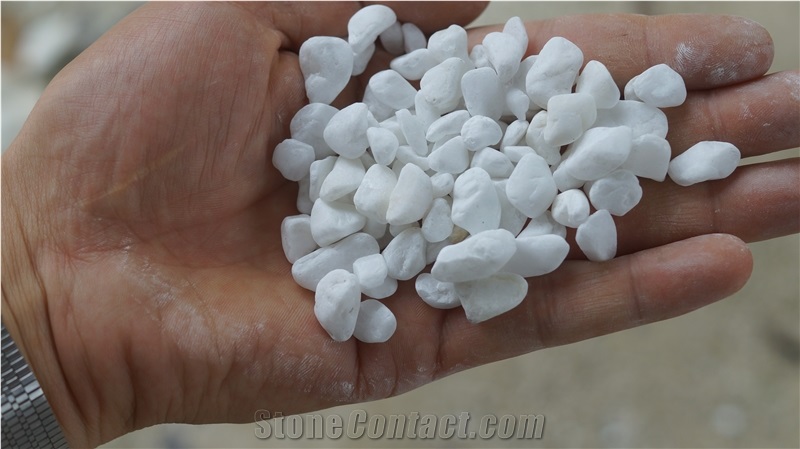 Snow White Pebbles