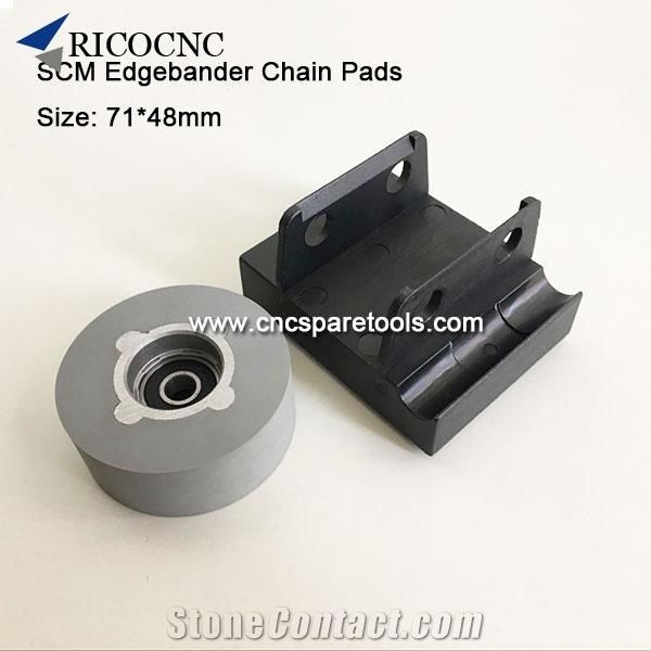 71x48mm Rubber Conveyor Chain Pads Are for Scm