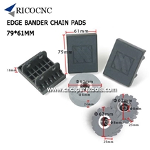 79x61mm Biesse Kdt Edgebanding Chain Track Pads