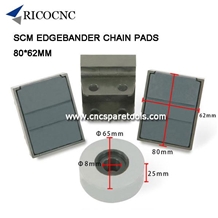 Scm Edge Banding Accessories Edgebander Chain Pads