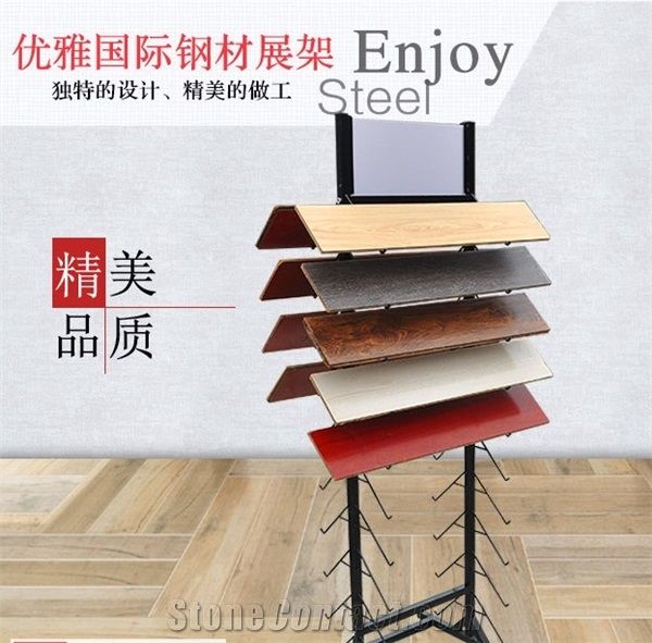 Ceramic Tile, Stone Tile Sample Display Racks, Stone Tile Dealer Showroom Stands