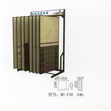 Ms-F45a Stone Tile Display Shelves,Shelf Unit Tile Display for Loose Tiles, Tile Sample Boards