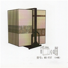 Ms-F45a Stone Tile Display Shelves,Shelf Unit Tile Display for Loose Tiles, Tile Sample Boards