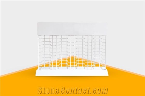 Mx0174 Stone Tile Display Shelves,Shelf Unit Tile Display for Loose Tiles, Tile Sample Boards