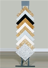 Mx0175 Stone Tile Display Shelves,Shelf Unit Tile Display for Loose Tiles, Tile Sample Boards