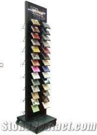 Mx0175 Stone Tile Display Shelves,Shelf Unit Tile Display for Loose Tiles, Tile Sample Boards