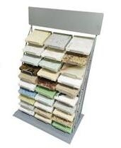 Mx099 Rotating Tile Display- Stone, Ceramic, Hardwood, Mosaic Tile Display Rack, Quartz and Carpet Sample Display Racks