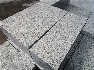 Hubei New G603 Granite Bush Hammered Paving Brick