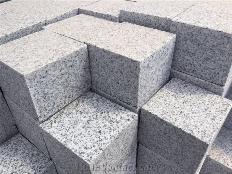 Hubei New G603 Granite Cobblestone For Driveways