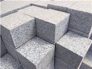 Hubei New G603 Granite Cobblestone For Driveways