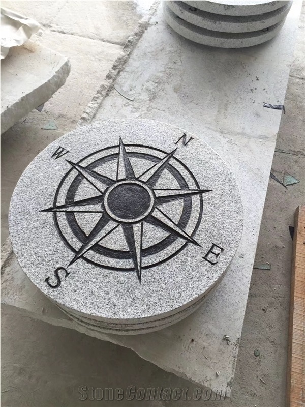 Hubei New G603 Granite Compass Paving Stone