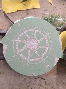 Hubei New G603 Granite Compass Paving Stone