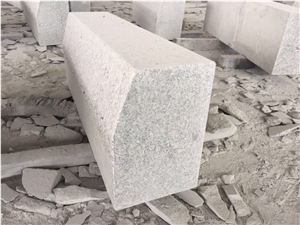 Hubei New G603 Granite Flamed & Beveled Kerbstone