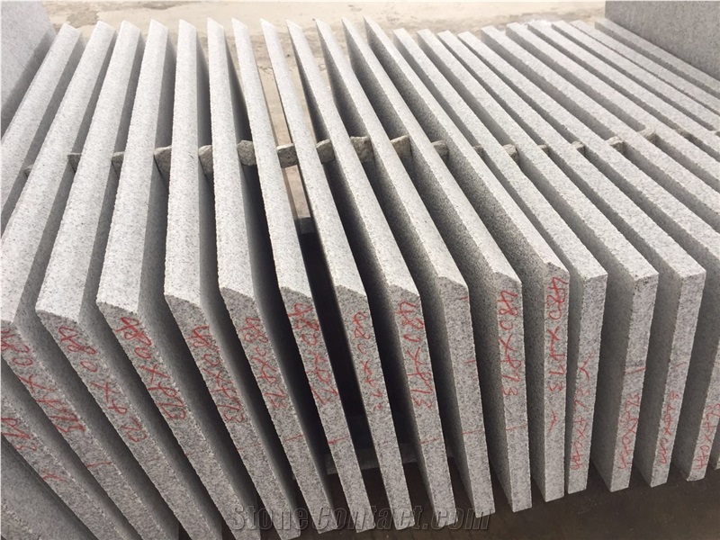 Hubei New G603 Granite Flamed Exterior Wall Tile