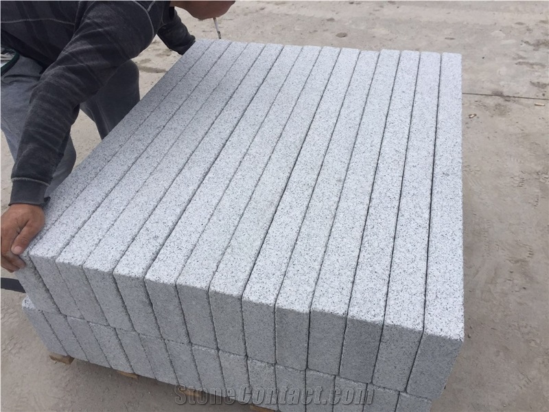 Grey Granite G602 Bush/Flamed Stair And Stepping Stone