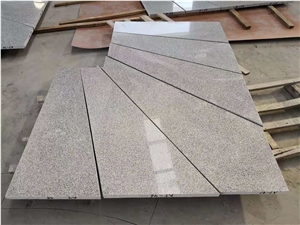 New Pangdang Light Grey G603 Granite Polished Spiral Stairs