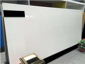 Crystal White Quartz Slabs & Tiles