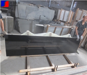 Polish Absolute Black Mongolian Black Basalt Slabs