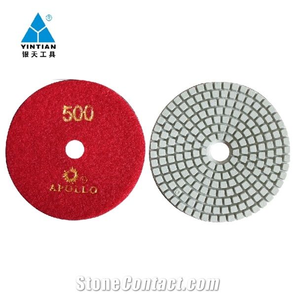100mm Factory Direct Sale Diamond Polishing Pads