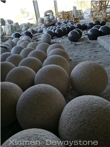 Landscaping Sphere G603 Granite Rolling Parking Stone