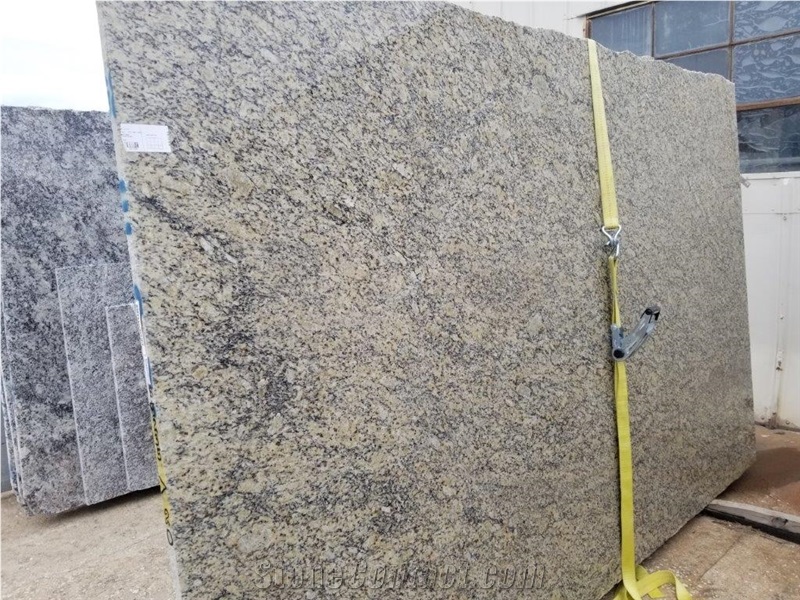 Giallo Santa Cecilia Granite Slabs