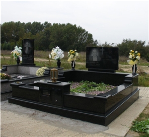 Jet Black Granite Monuments