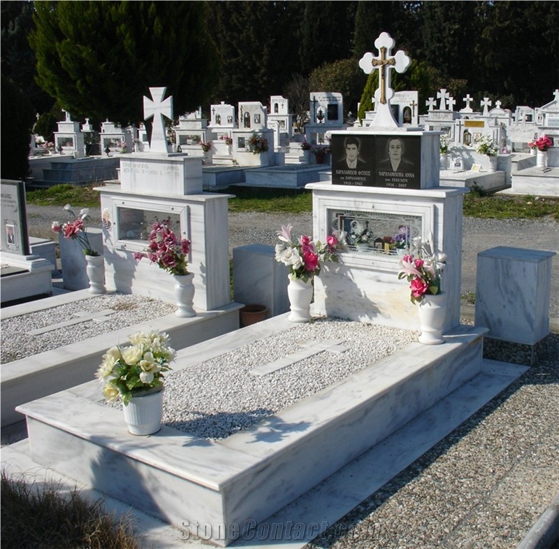 White Marble Monuments