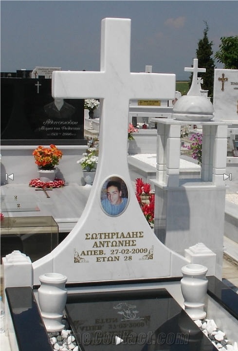 White Marble Monuments
