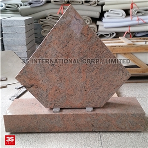 Multicolor Red Granite Monument Multicolor Red Granite Monument