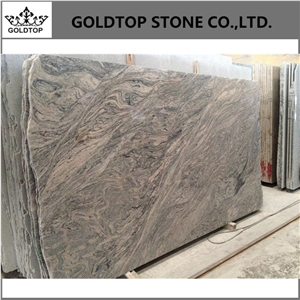 A Quality Chinese Juparana Pink Wave Honed Granite