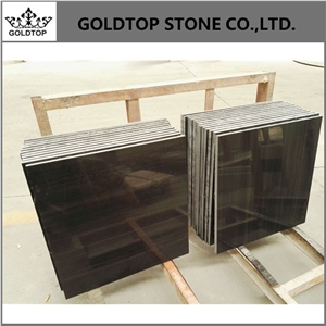 Absolute Black Wood Marble Big Slab,Delicate Tiles