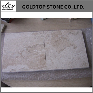 Beige Polished Marble Floor Tiles Turkey Capuccino
