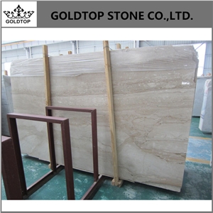 Beige Polished Marble Floor Tiles Turkey Capuccino