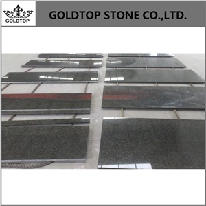 Black Granite Kitchen Countertop,Polished Worktop