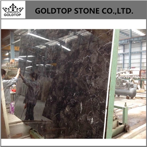 Cheapest Chinese Dark Emperador Brown Marble Slabs