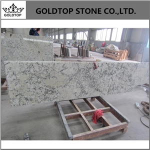 Crystal Grey Blue Ice Granite,Polished Worktop Prefab Kitchen Countertops