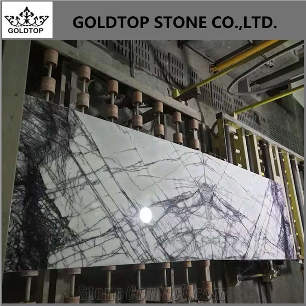 Hot Sale New York Polished Marble White Floor Tile
