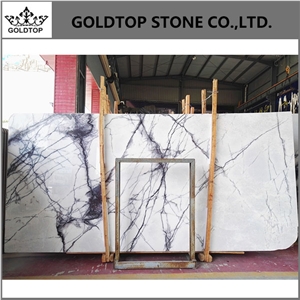 Hot Sale New York Polished Marble White Floor Tile