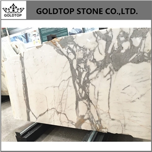 Italy Polished Statuario White High Quality Slabs