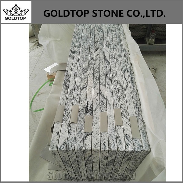Natural Stone with Black Lines Custom Vanity Tops