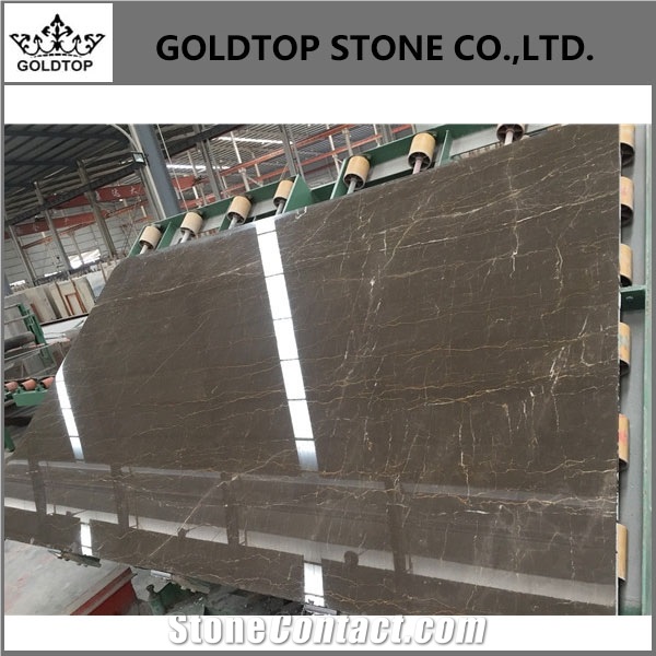 Spain Polished Armani Brown High Quality Slabs