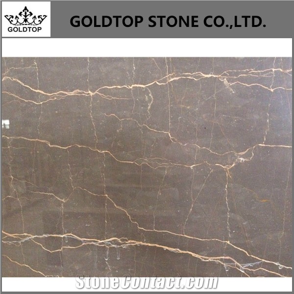 Spain Polished Armani Brown High Quality Slabs