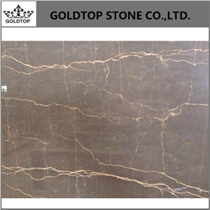 Spain Polished Armani Brown High Quality Slabs