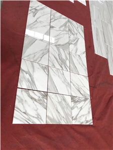 12"X24"X10mm Calacatta Extra White Marble Tiles