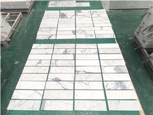 12"X24"X10mm Calacatta Extra White Marble Tiles