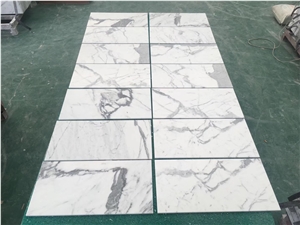 12"X24"X10mm Calacatta Extra White Marble Tiles