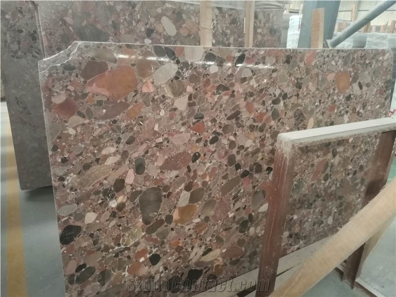 External Swimming Pool Colorful Granite Stone Tile